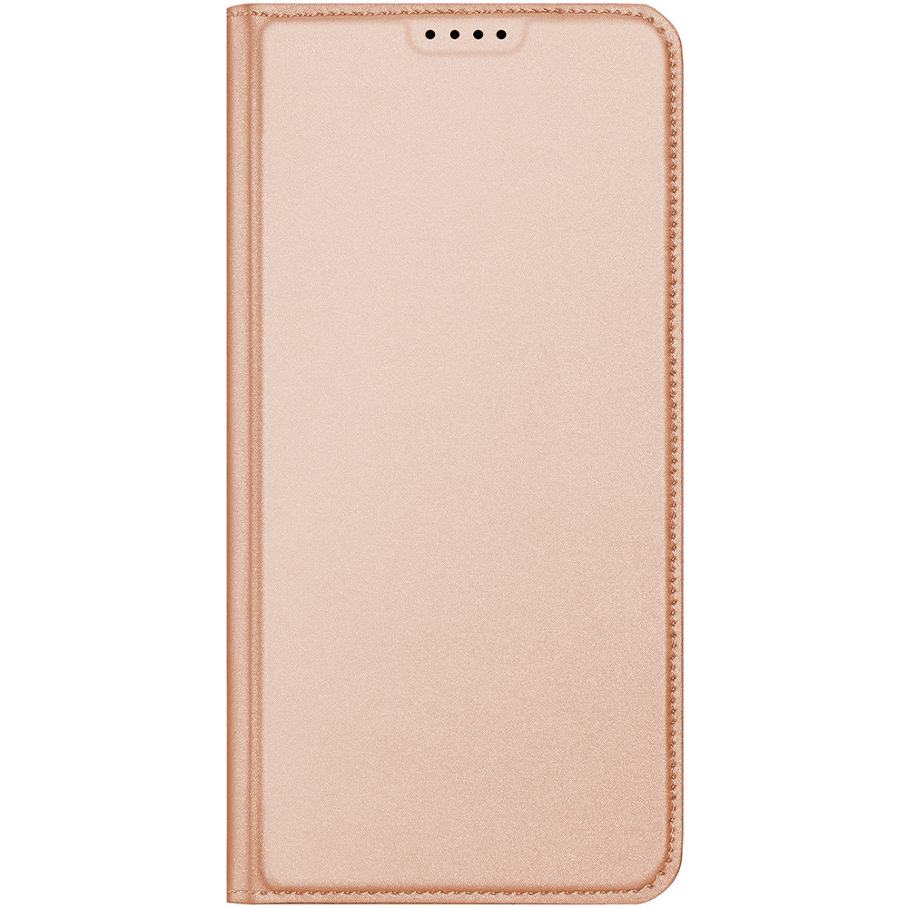 Etui z klapką Dux Ducis Skin Pro do Galaxy S25 FE, różowozłote